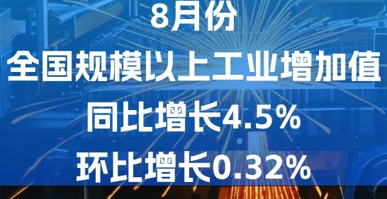 权威数读丨8月份：生产需求继续恢复，高质量发展扎实推进