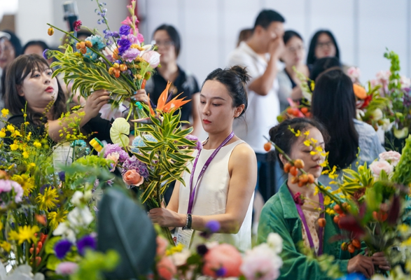 第二十二届中国昆明国际花卉展开幕